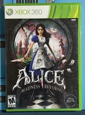 Alice the Madness Returns Microsoft Xbox 360 CIB w Usable DLC Insert VG - Tested