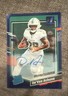 RARE! 2023 Panini Clearly Donruss - De'Von Achane Rookie59 Blue Autographs /99