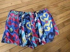 Jams World colorful vintage 90s shorts size large. Throwback colorful Aztec