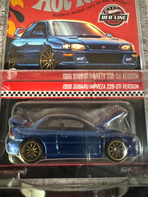 Hot Wheels 2025 RLC 1998 Subaru Impreza 22B-STI Version JCP09-9893