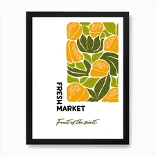 Fruit of the Spirit Printable Poste Framed Wall Art Poster Canvas Print Picture