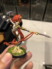Warhammer 40000 Aeldari Eldar Craftworld Jain Zar painted