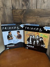 Lot Of 2 Friends TV Series 150 Piece Puzzles Sealed Joey Doesn’t Share Food Cast