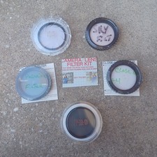 55mm Lens Filter Lot of 5 Hoya Skylight 1A, 1B, Polarizing, Close Up 4