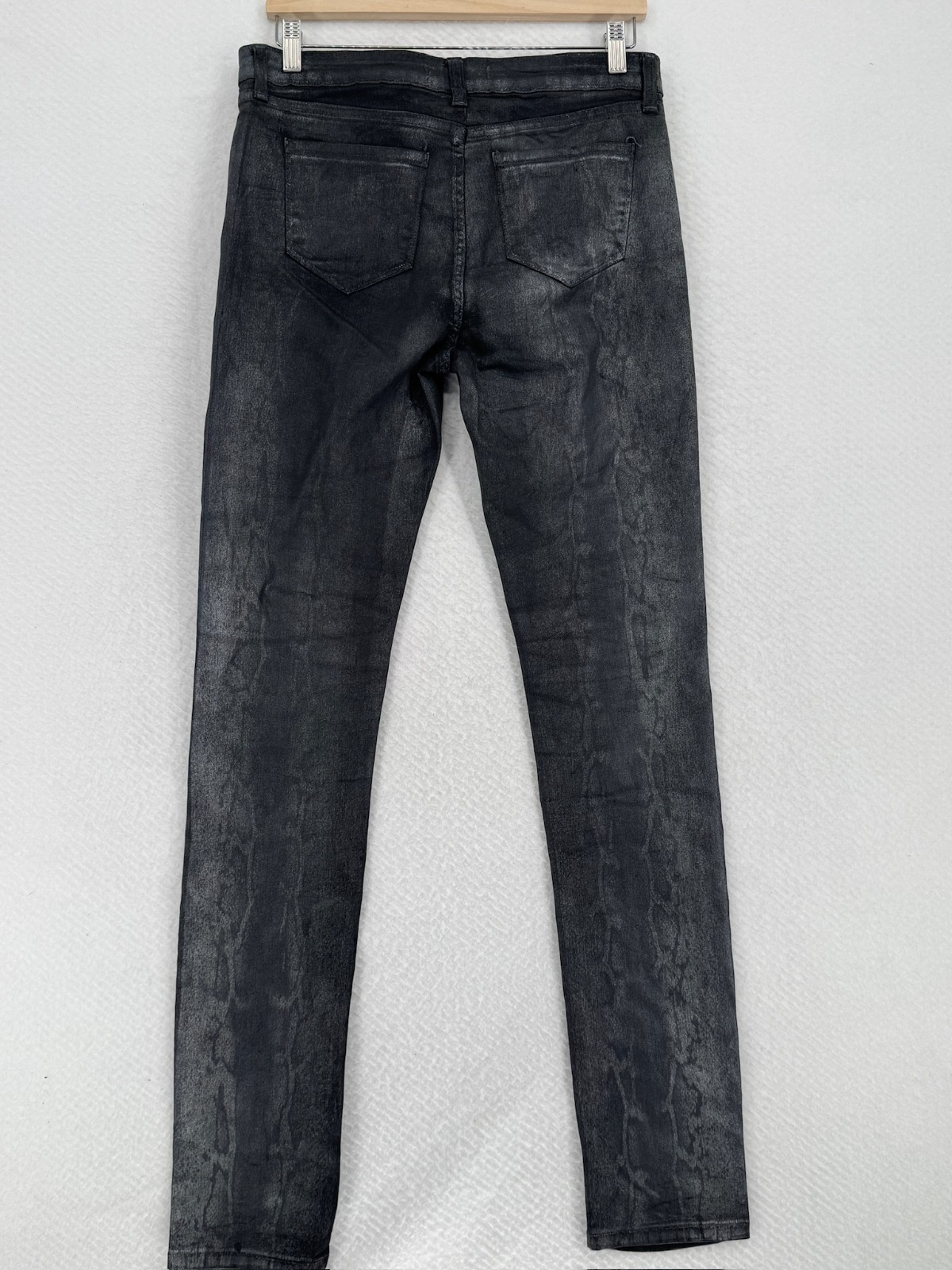 Monfrere Greyson Mens Python Gray Denim Stretch S… - image 2