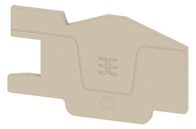 Weidmüller AEP ITB 2.5 BB 2C Abschlussplatte, beige (2668780000)