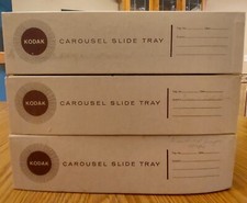 Vintage Kodak Carousel 80 Slide Lot Of 3 Made In USA By Eastman Kodak Co. In Box