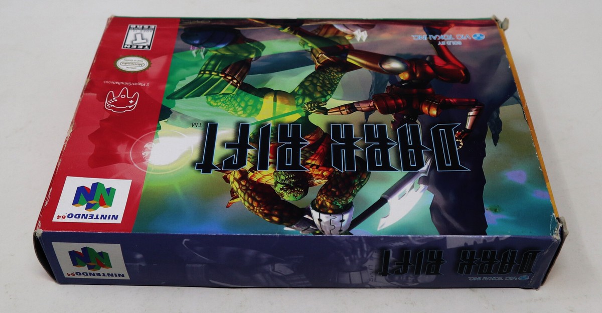 VINTAGE 1996 NINTENDO 64 N64 DARK RIFT CARTRIDGE VIDEO GAME NTSC