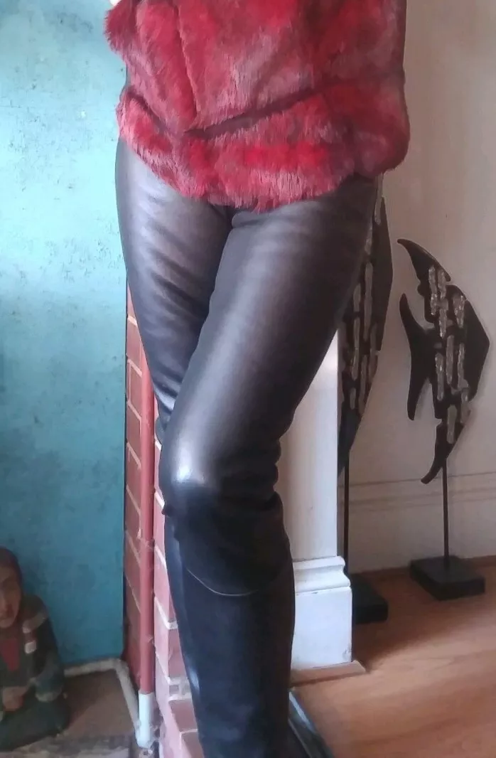 The row shop leather pants