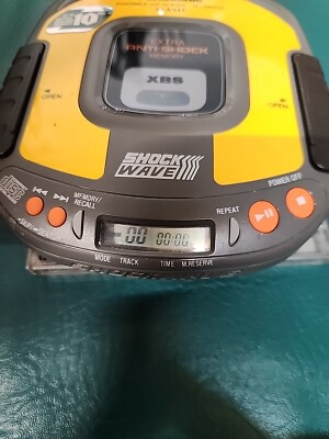 Panasonic Shock Wave Vintage Portable CD Player SL-SW404 Not