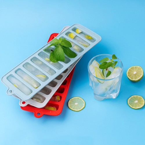 Silicone Ice Cube Mold Tray Long Strip Ice Cube Moulds Baking Ice Cream