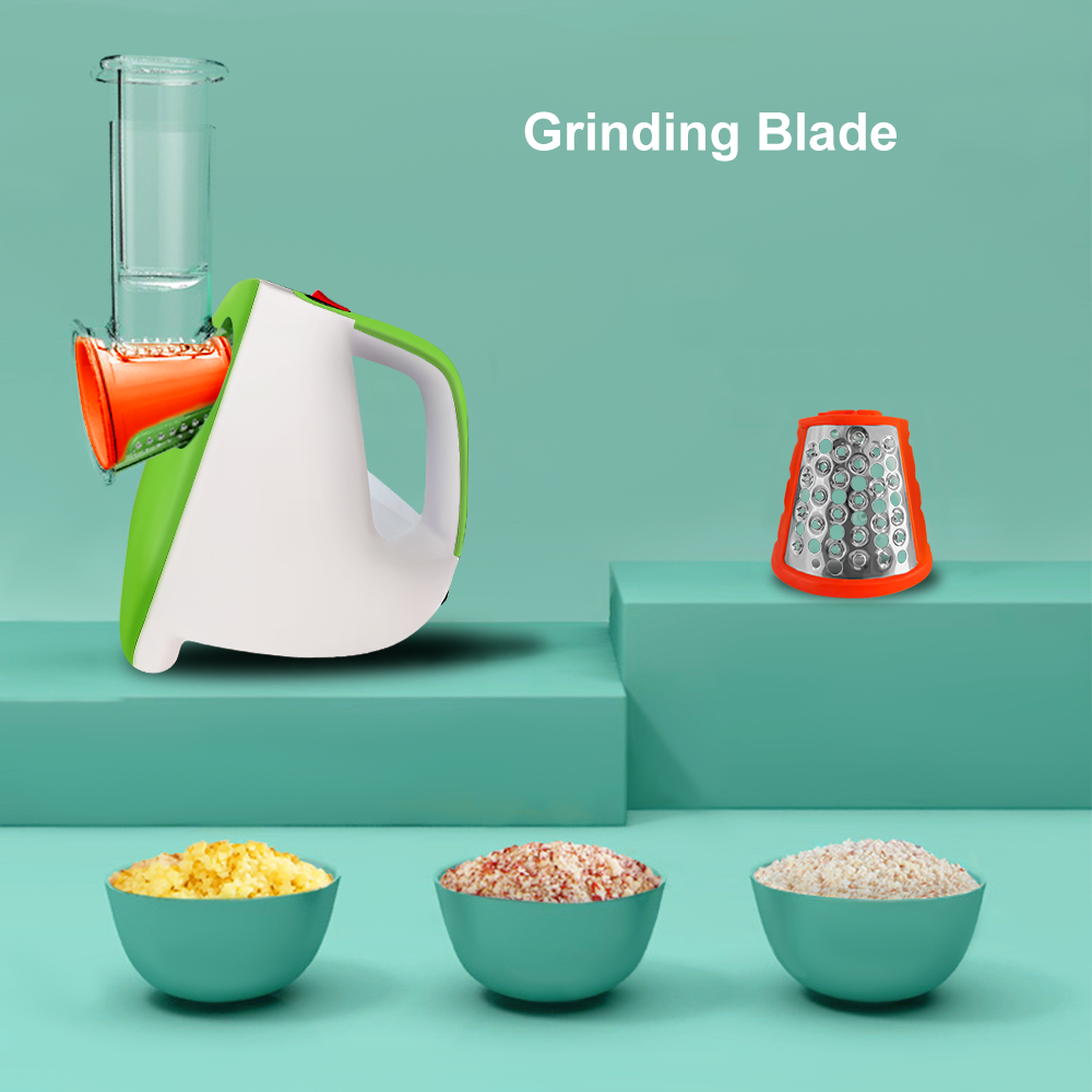 Electric Salad Maker Food Slicer Fruit Vegetable Cutter Cheese Grater
