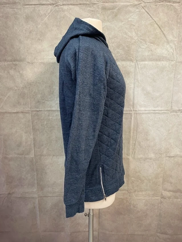 Sudadera con capucha acolchada delantera Smith's American para mujer azul talla XL (18/20) Foto 4 de 4