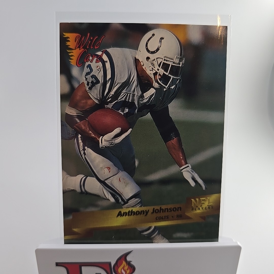 1993 Wild Card - #76 Anthony Johnson Indianapolis Colts 