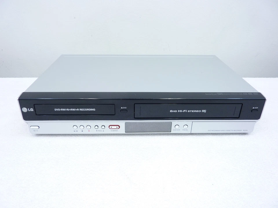 LG RC 278 DVD±RW VCR VHS 6 Kopf HiFi Kombigerät DV In- Teildefekt,VCR geht nicht - Bild 4 von 4