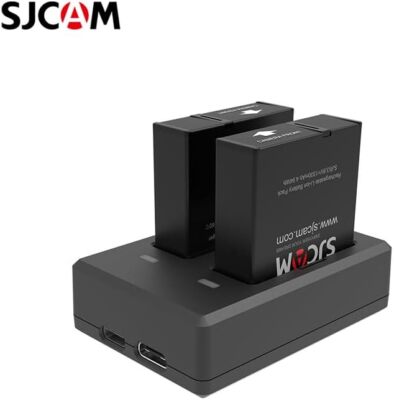 SJCAM Action Camera Battery USB Charger 3.7V 900mAh SJ4000 SJ5000 SJ4K