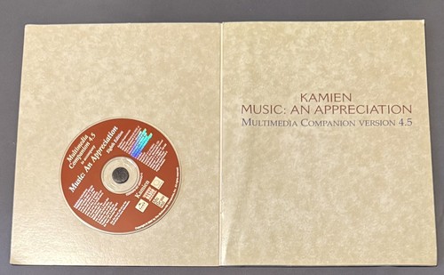 Music: An Appreciation W/ Multimedia Companion 4.5 CD-ROM by Kamien, Roger, Comp - Bild 11 von 16