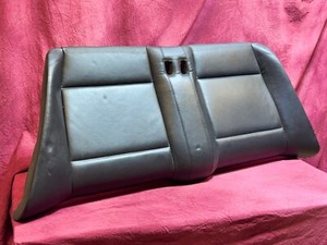 9135546 Sitze hinten Rücksitzbank Rücksitze für BMW 1er E88 Cabrio Leder Schwarz