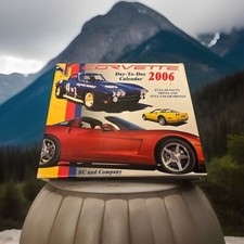 2006  Corvette In 365 Days  Day to Day Calendar NEW IN BOX
