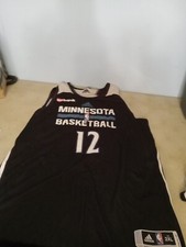 Jeff Adrien WORN Game day NBA Minnesota Timber Wolves Blue Basketball Jersey