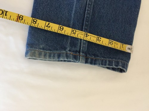 L.L. Bean Relaxed Fit Denim Blue Denim 34x32 Jeans Pant Stonewashed /C Detail - Picture 8 of 11