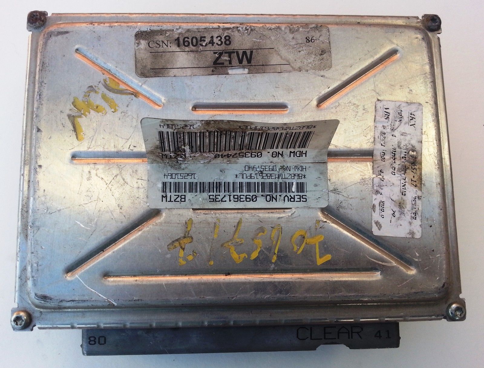 Buick LeSabre 97-99 COMPUTER BRAIN ENGINE CONTROL ECU ECM MODULE UNIT ...