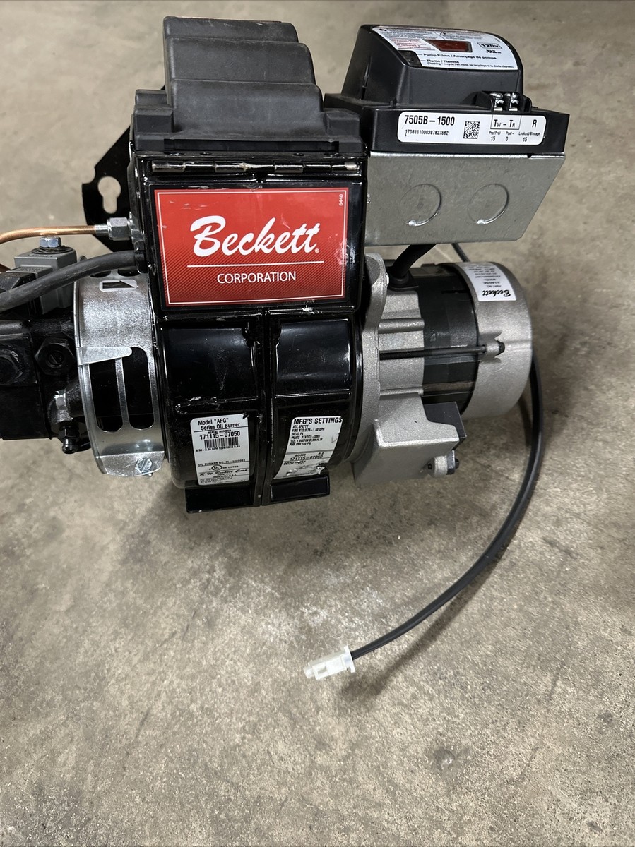 BECKETT OIL BURNER UNIT MODEL AFG OIL BURNER Long Tube (st1610)