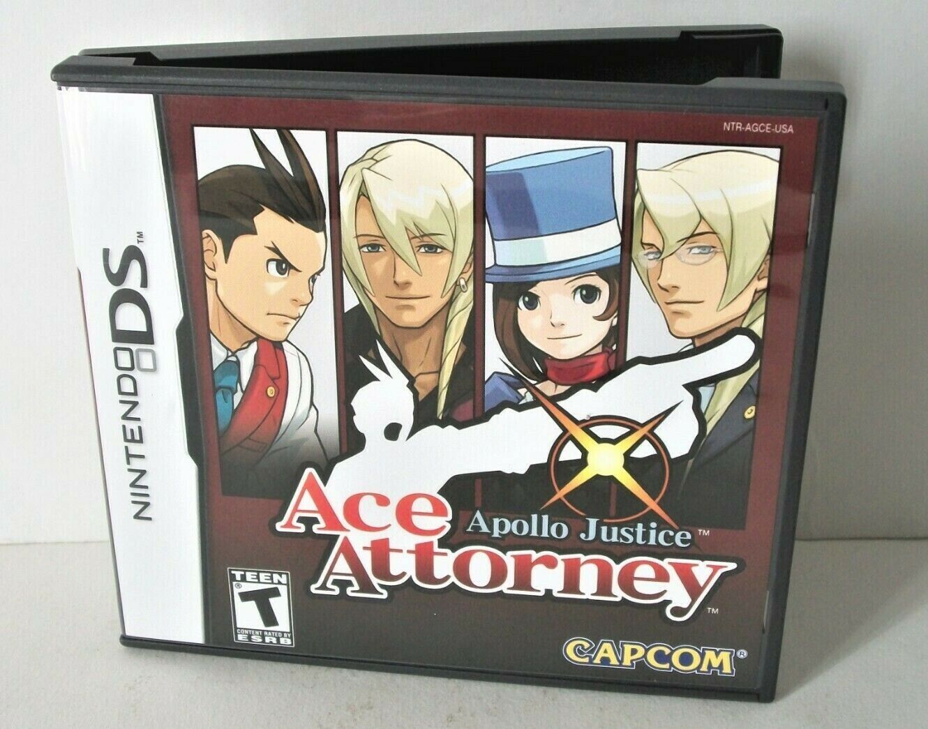 Ace Attorney Investigations Case Only NO GAME Nintendo DS Empty Miles  Edgeworth