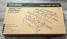 Hy-Pro Juego de Fútbol de Mesa 20 Pulgadas, Juegos Infantiles Nueva Bandeja de Entrada