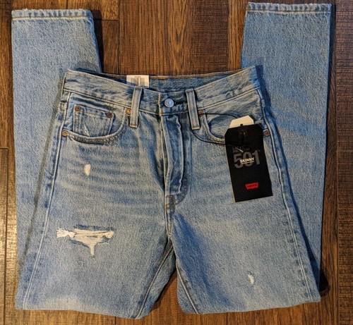 Levi’s Women’s 501 Button Fly Skinny Jeans Size 24X28 - New With Tags!
