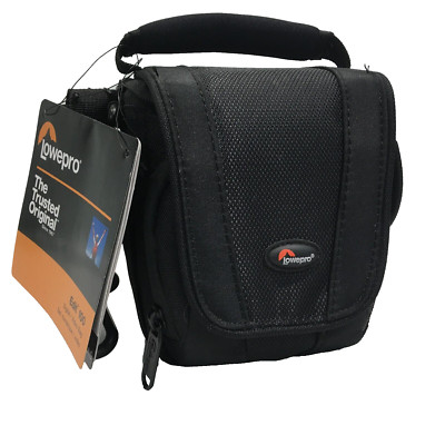 Lowepro Edit 100 Digital Video/Camera Camcorder Padded Black Nylon Bag NWT