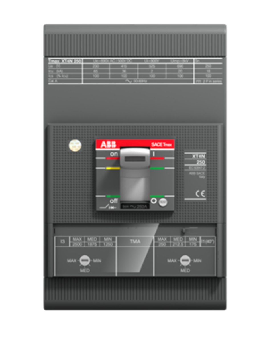 XT4HU3150AYJ000XXX - ABB 600V 150A 3 Pole Molded Case Circuit