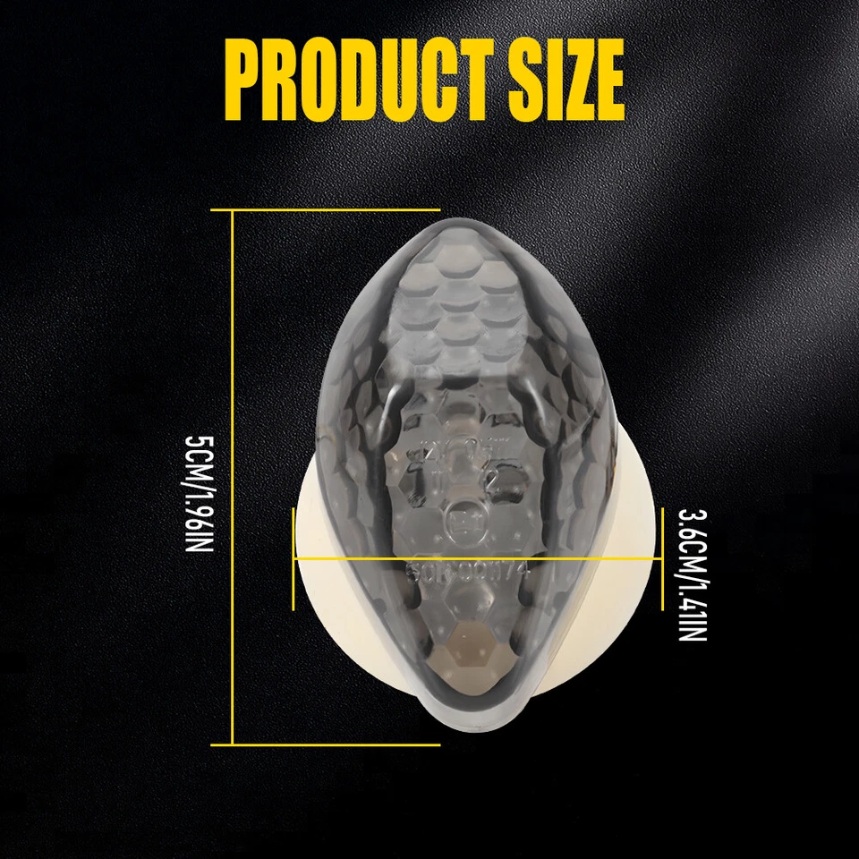 LED Flush Mount Front Turn Signal Blinker For Honda CBR600RR CBR600F4/F4i - Image 4 of 4