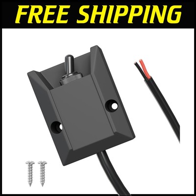 Reliable SPST Latching Toggle Switch with 2ft Wire - Ideal for Harsh Conditions