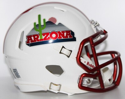 arizona football helmets 2024 Arizona Wildcats Custom Riddell Mini Helmet vs Colorado