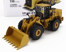 1/50 DM-MODELS - CATERPILLAR - CAT966GC RUSPA GOMMATA - SCRAPER TRACTOR 85682