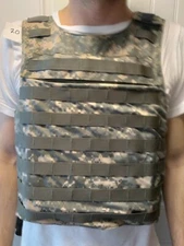 PLATE CARRIER Vest with BRAND NEW PLATES Lvl 3 - BOTH MADE IN USA!