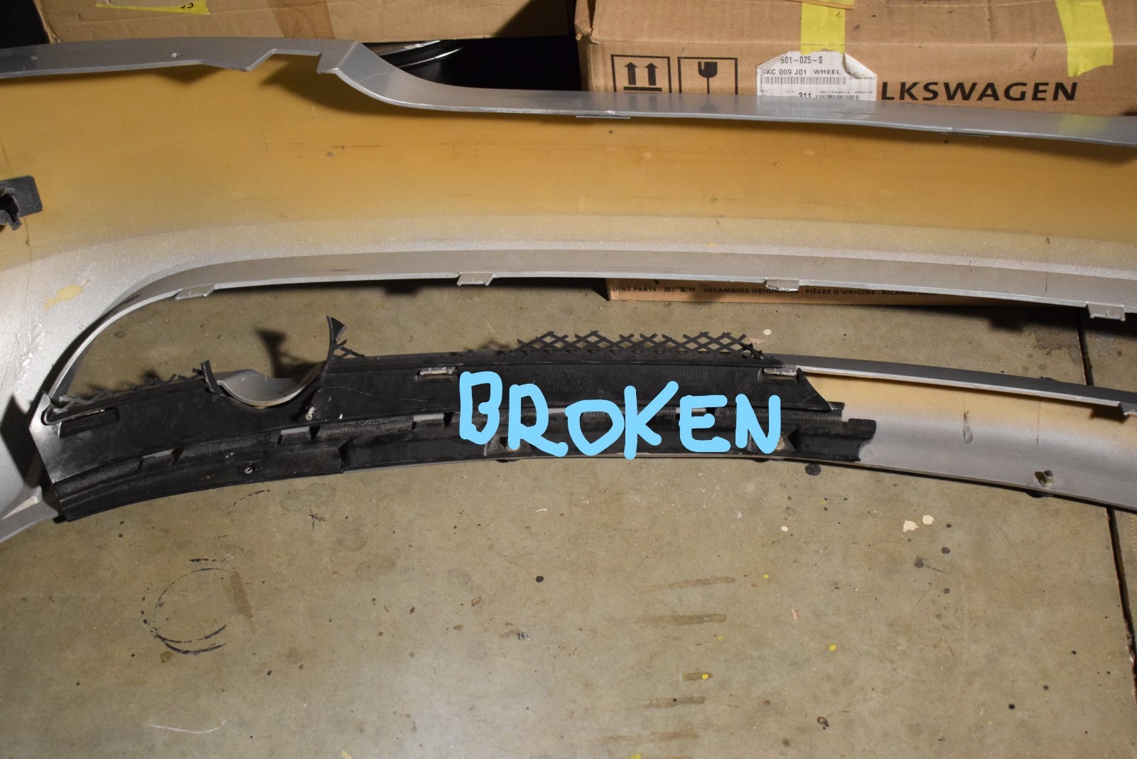 2005-2011 ASTON MARTIN DB9 REAR BUMPER COVER 4G43-17D781A OEM #1