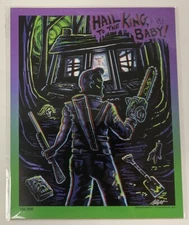 *Fan Art Collection* Signed 8x10 3D Art Print “Groovy” by Brad Albright - Bam!