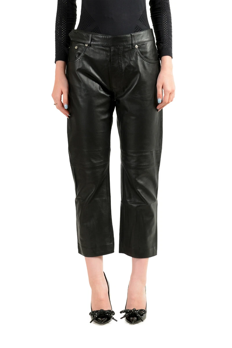 Margiela leather shop pants