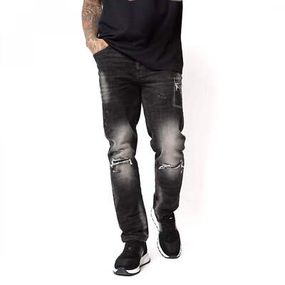 Valere Milano Combi Washed Black Jeans