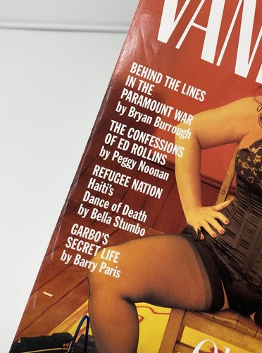 Vintage signed Autogramm Risqué Roseanne Barr auf 90er Vanity Magazin Cover - Bild 11 von 11