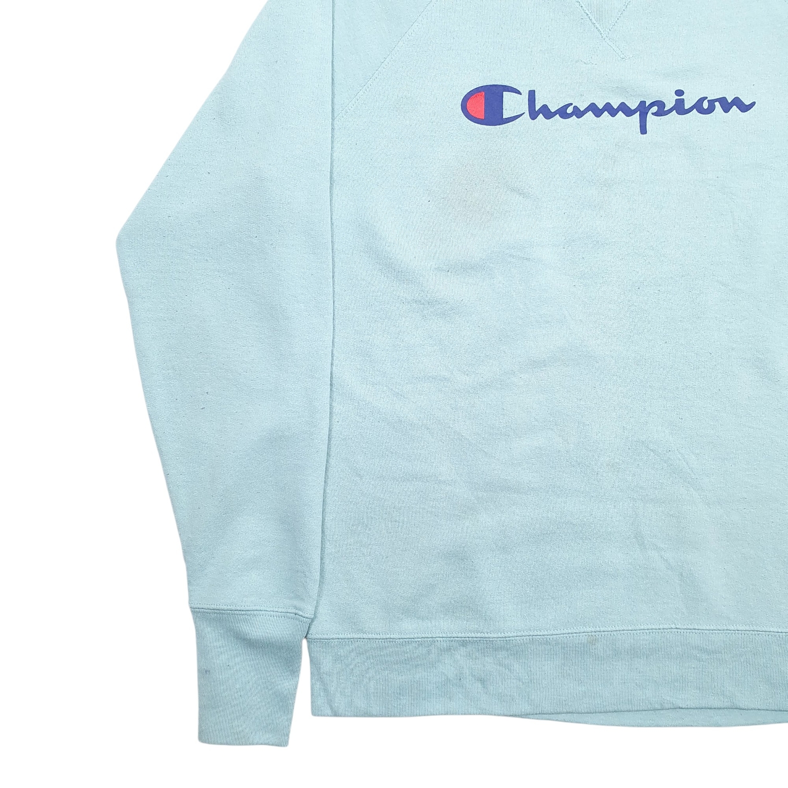 CHAMPION Crewneck Spellout Jumper Sweatshirt Womens M image 4