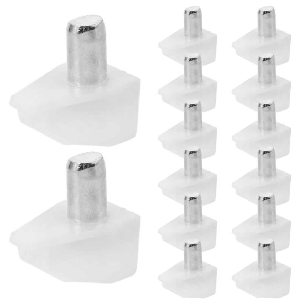 100PCS Cabinet Shelf Pins - Heavy Duty Kitchen & Furniture Pegs for Adjustable Shelving-image