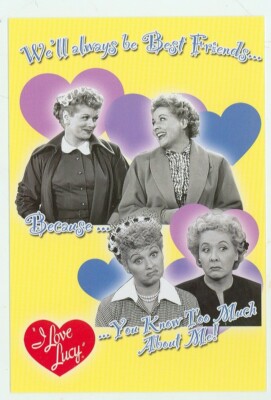 I LOVE LUCY-WE'LL ALWAYS BE BEST FRIENDS-LUCY&EDITH-IN COLOR--4