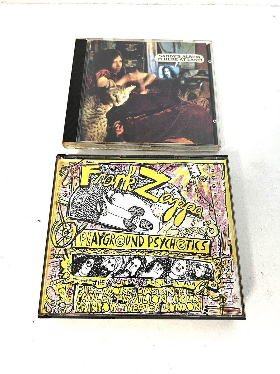 Frank Zappa Playground : Psychotics 1992 2 CD SET MINT DISCs+