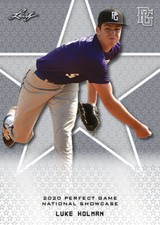 Luke Holman 10 count lot 2020 Leaf Perfect Game NIKE All-American Rookies LSU