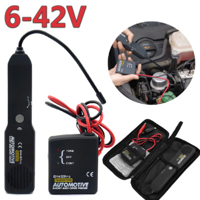 6~42V Digital Automotive Wire Finder Short Open Circuit Tester Cable Car Scanner