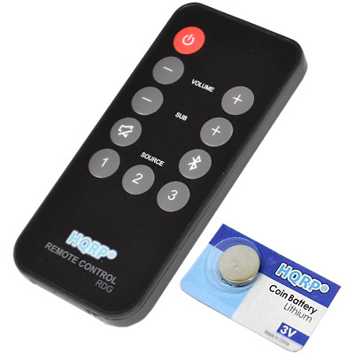 HQRP Remote Control for Polk Audio Instant Home Theater Soundbar Speaker RE15031