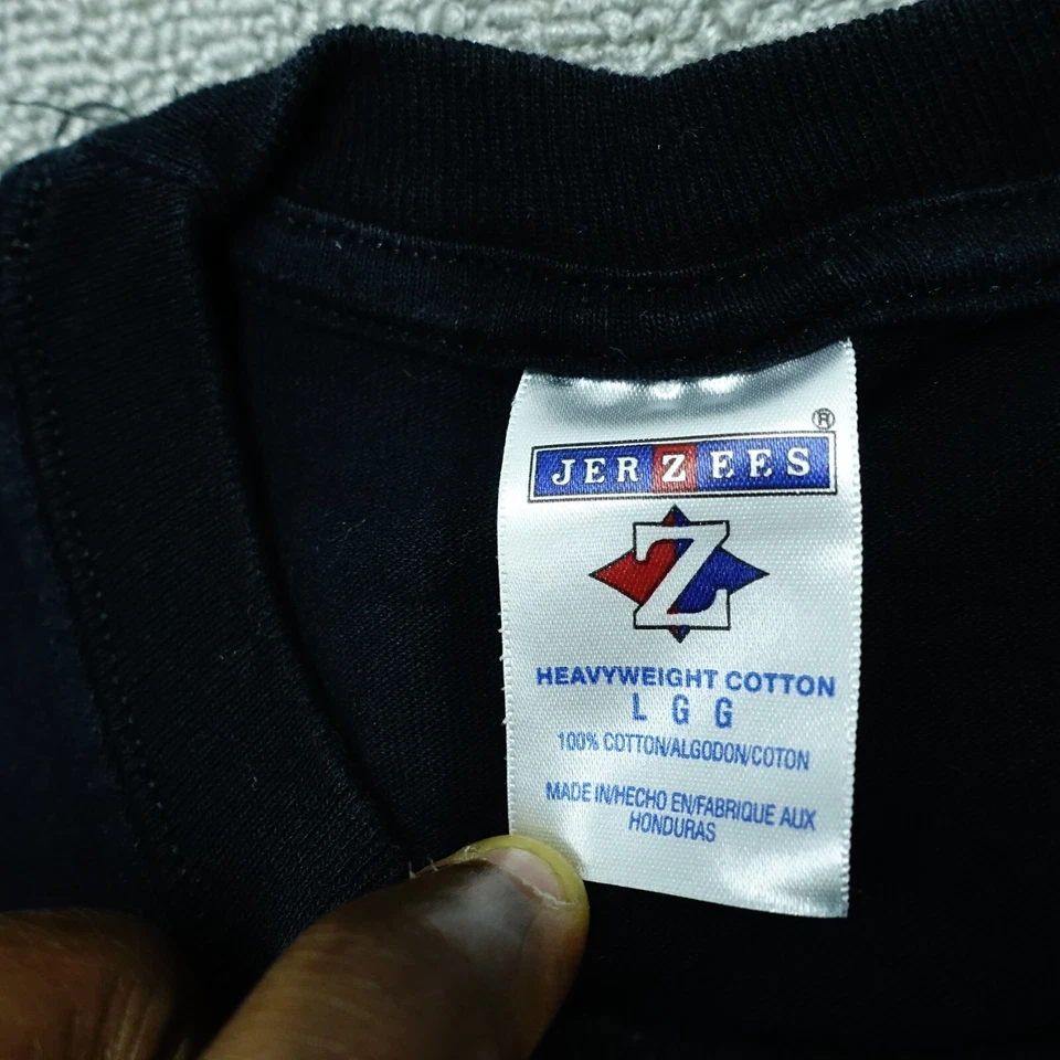 Camiseta Hombre Grande Negra Pittsburgh Steelers Super Bowl XL Champions Distressed Foto 2 de 4